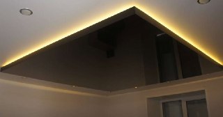 Натяжной потолок с подсветкой Тайшет, цена от 2157 руб.